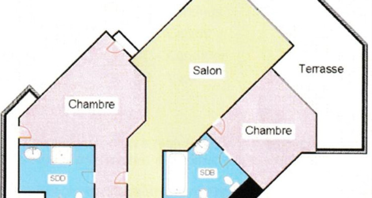 Superbo Trilocale con viste panoramiche sul porto di Monaco, sul mare e sul palazzo