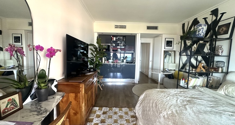 LES FLORALIES : A VENDRE STUDIO - TERRASSE - VUE MER